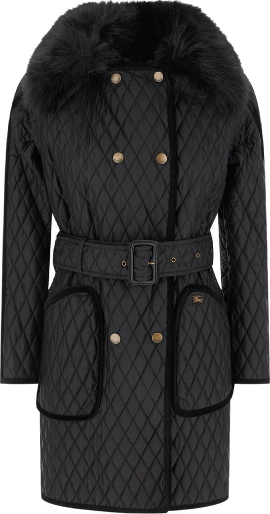 Burberry Black nylon Floriston padded jacket