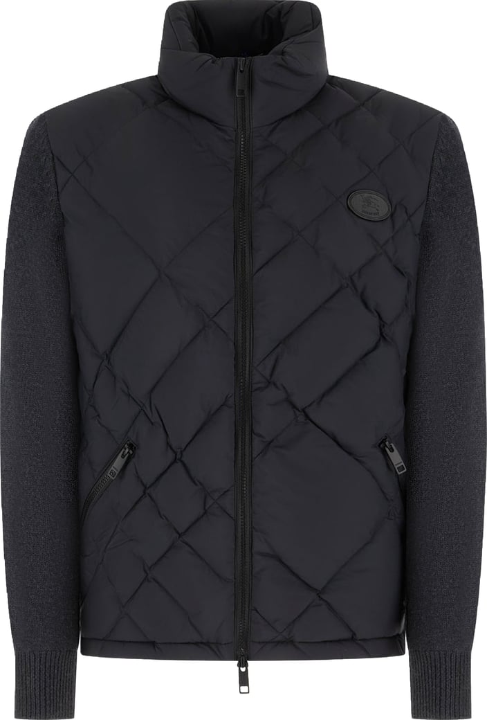 Burberry Black nylon down jacket