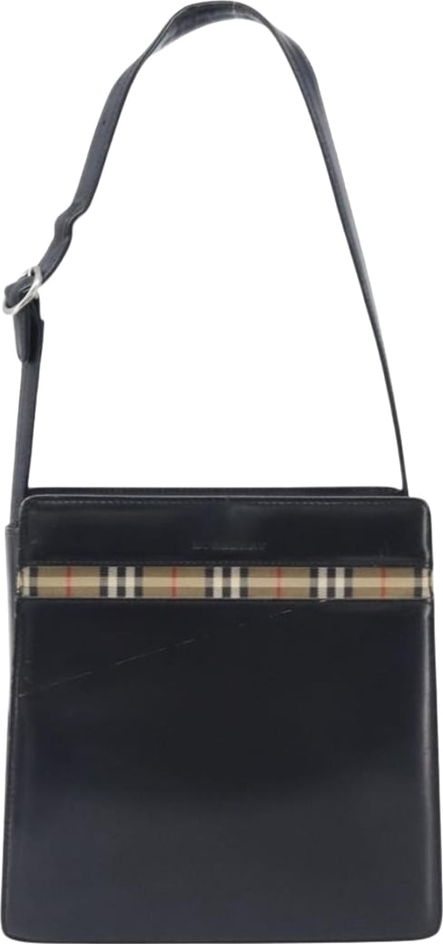 Burberry Nova Check Canvas and Leather