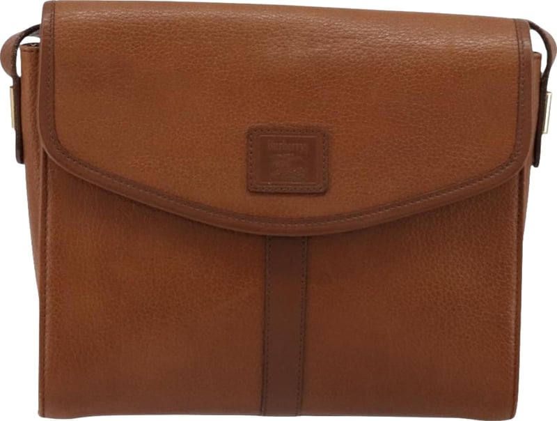 Burberry Vintage Flap Haymarket Coated Canvas Small