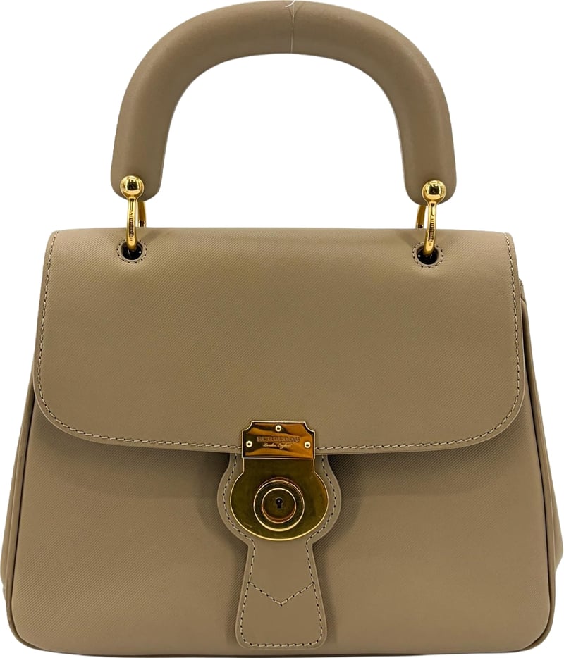 Burberry DK88 Top Handle Leather Medium