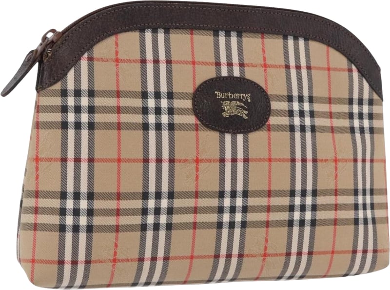 Burberry Nova check Pochette Canvas