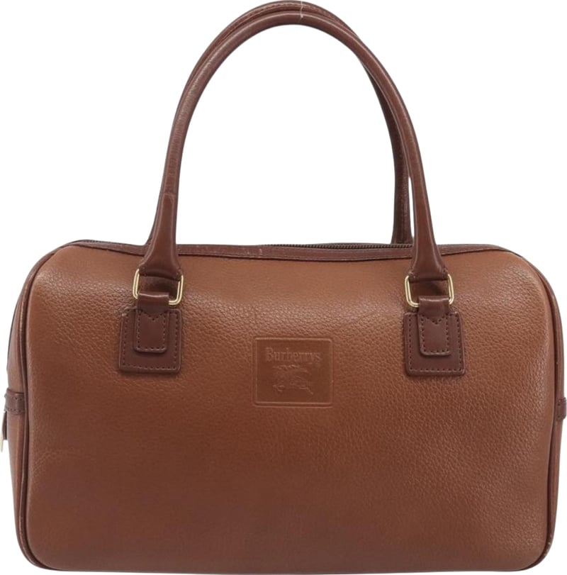 Burberry Vintage Boston Leather