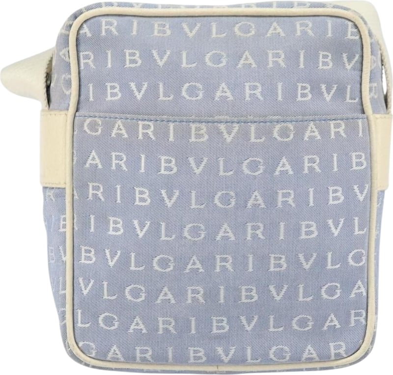 Bvlgari Logomania Canvas with Leather