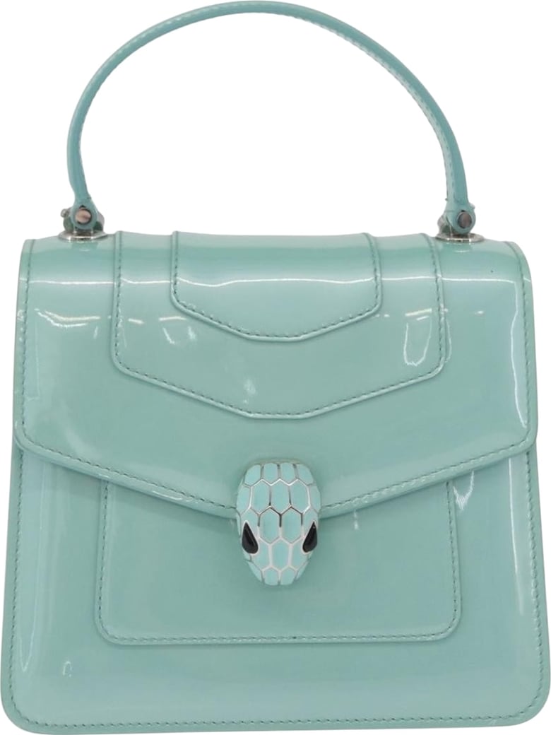 Bvlgari Serpenti Forever Top Handle Patent Small
