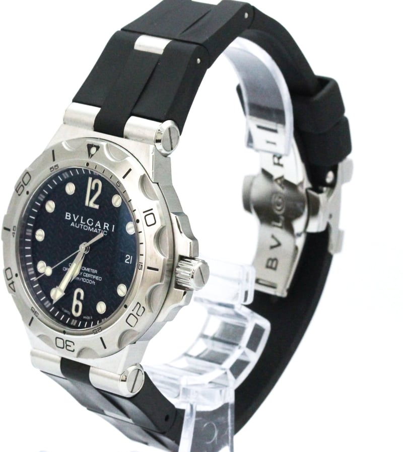 Bvlgari Diagono Automatic Stainless Steel and rubber 42