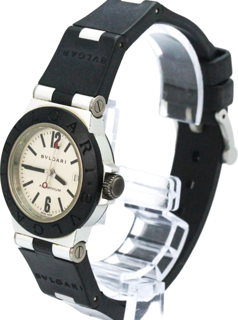Bvlgari Diagono Quartz Aluminum and Rubber 29