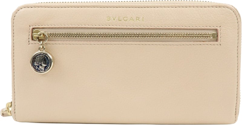 Bvlgari Serpenti Forever Zip Around Leather Long