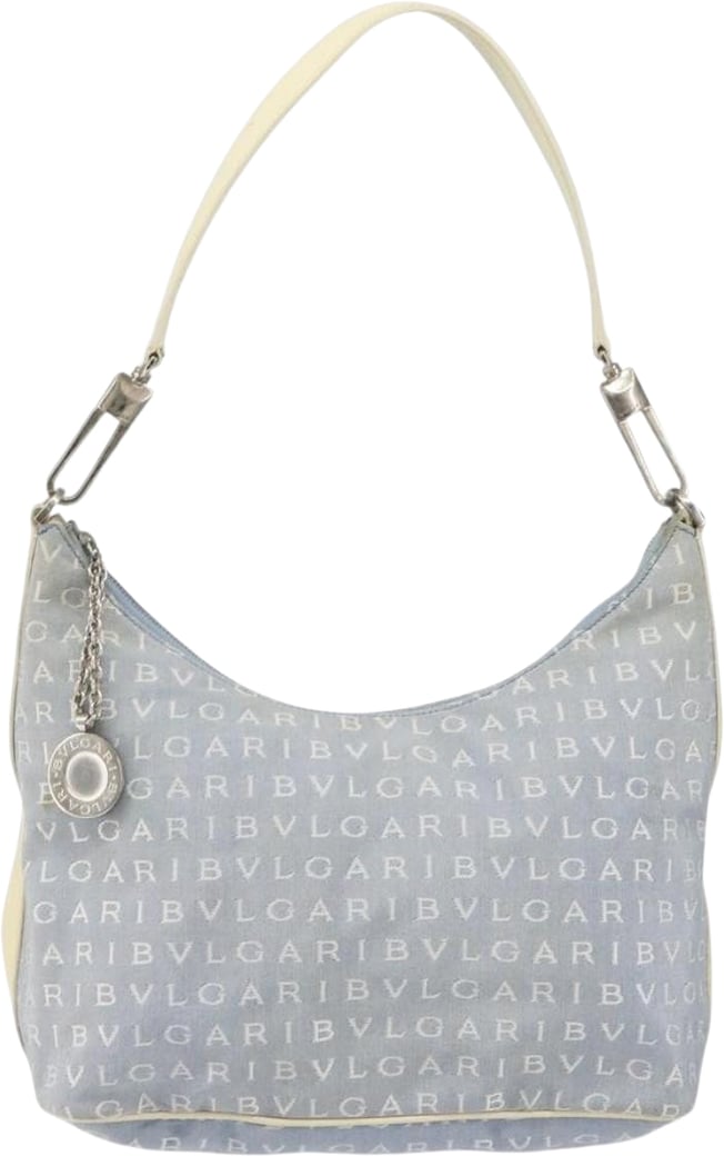 Bvlgari Logomania Canvas with Leather