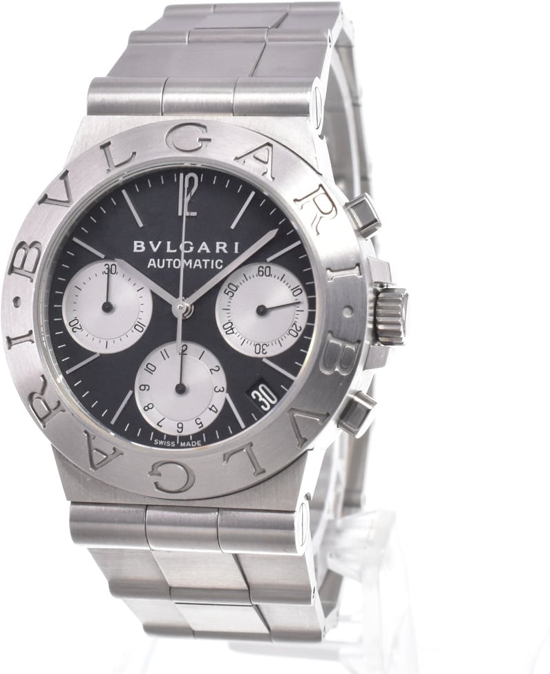 Bvlgari Diagono Chronograph Automatic Ceramic with Stainless Steel and Rubber 37