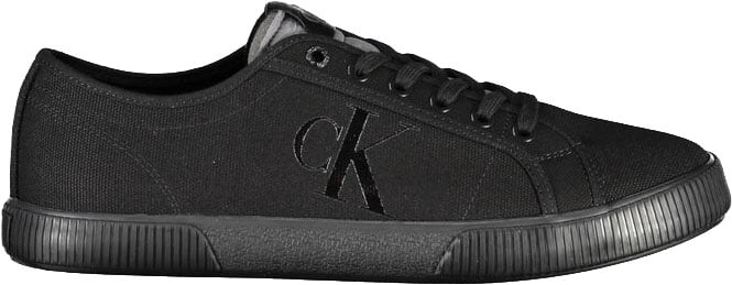 Calvin Klein Black Cotton Men Sneaker