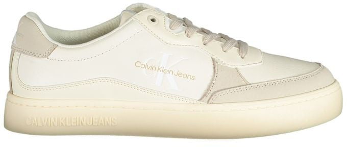 Calvin Klein Bianco Polyurethane Men Sneaker