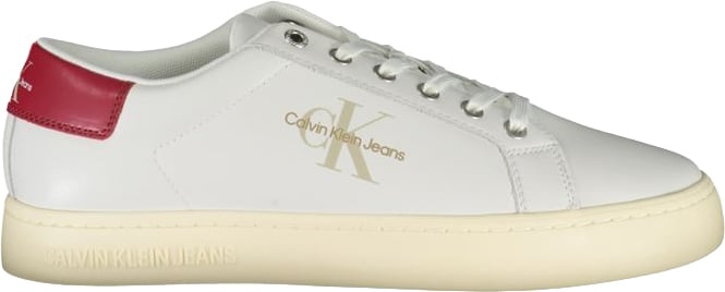 Calvin Klein White Polyester Men Sneaker