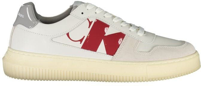 Calvin Klein Bianco Leather Men Sneaker