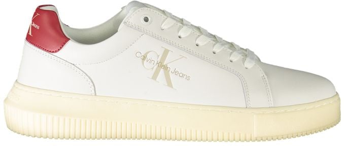 Calvin Klein Bianco Leather Men's Sneaker