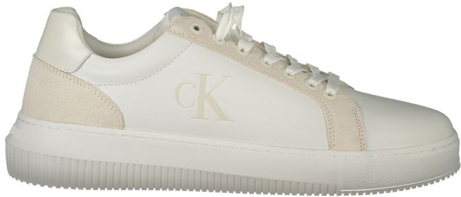 Calvin Klein White Polyurethane Men Sneaker
