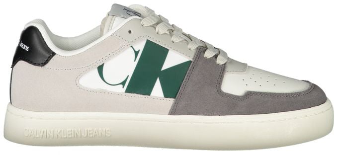 Calvin Klein White Polyester Men Sneaker
