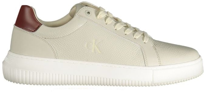 Calvin Klein Grigio Polyurethane Men Sneaker