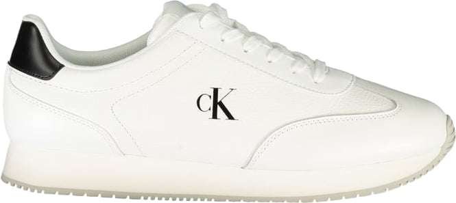 Calvin Klein Bianco Polyurethane Men Sneaker