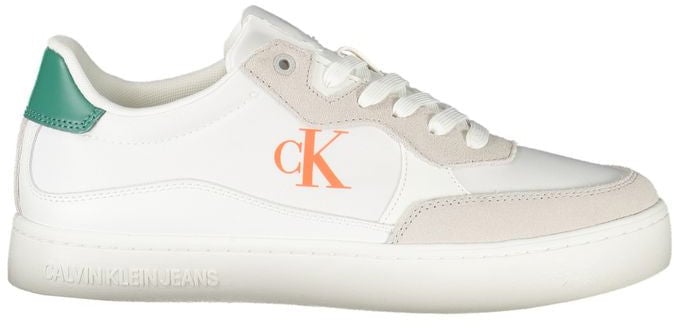 Calvin Klein Bianco Polyurethane Men Sneaker
