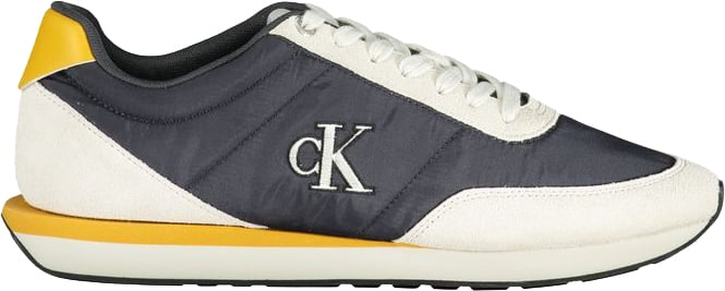 Calvin Klein Blue Recycled Polyester Men Sneaker