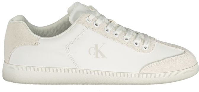 Calvin Klein White Polyester Men's Sneaker