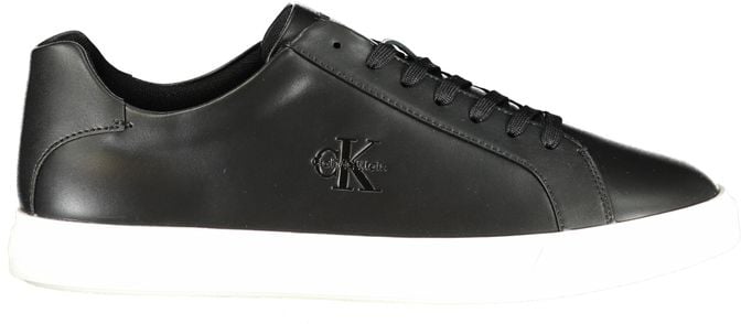 Calvin Klein Black Polyurethane Men Sneaker