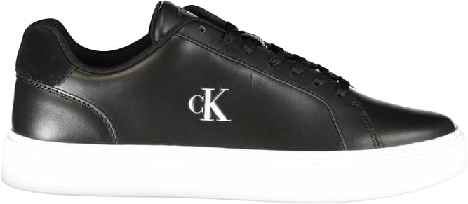 Calvin Klein Black Polyurethane Men's Sneaker