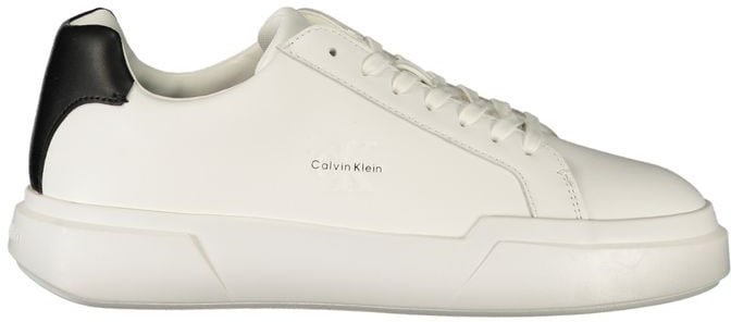 Calvin Klein White Leather Men's Sneaker