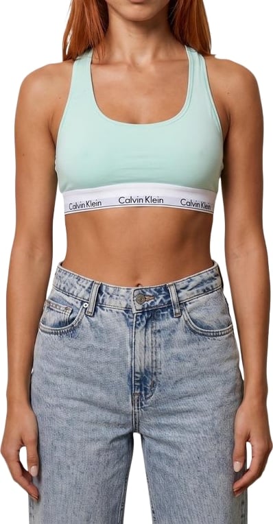 Calvin Klein Underwear Green Cotton Bra
