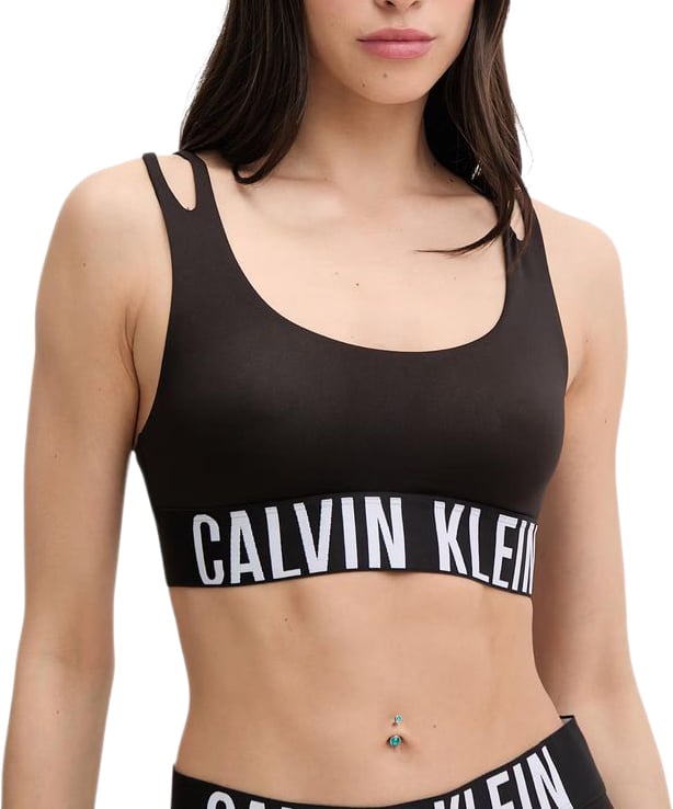 Calvin Klein Underwear Black Recycled Polyester Bra