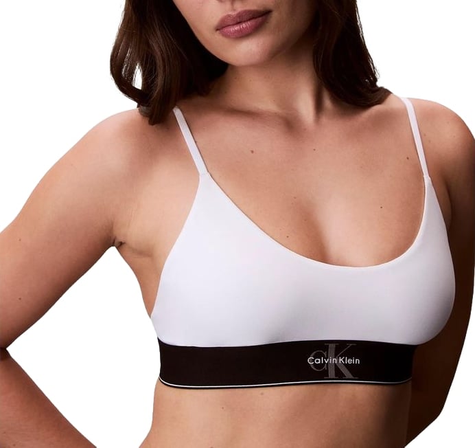 Calvin Klein Underwear White Polyester Bra