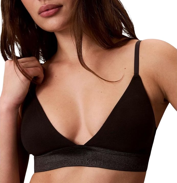 Calvin Klein Underwear Black Cotton Bra