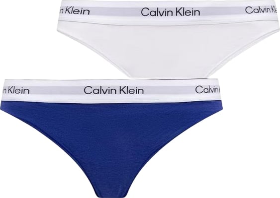 Calvin Klein Underwear Blue Cotton Pantie