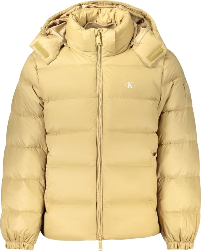 Calvin Klein Beige Nylon Men Jacket
