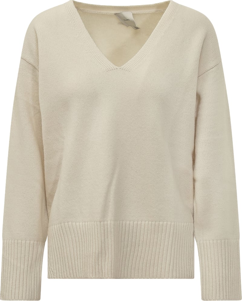 Maglia con Scollo a V in Lana