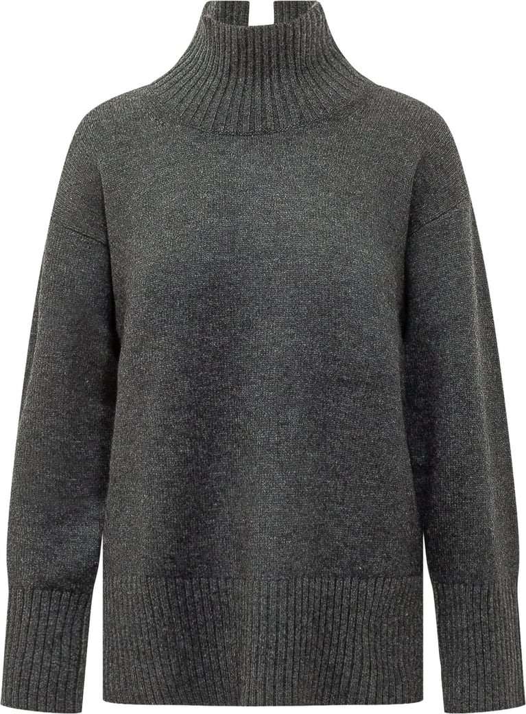 LUX WOOL TNECK SWEAT