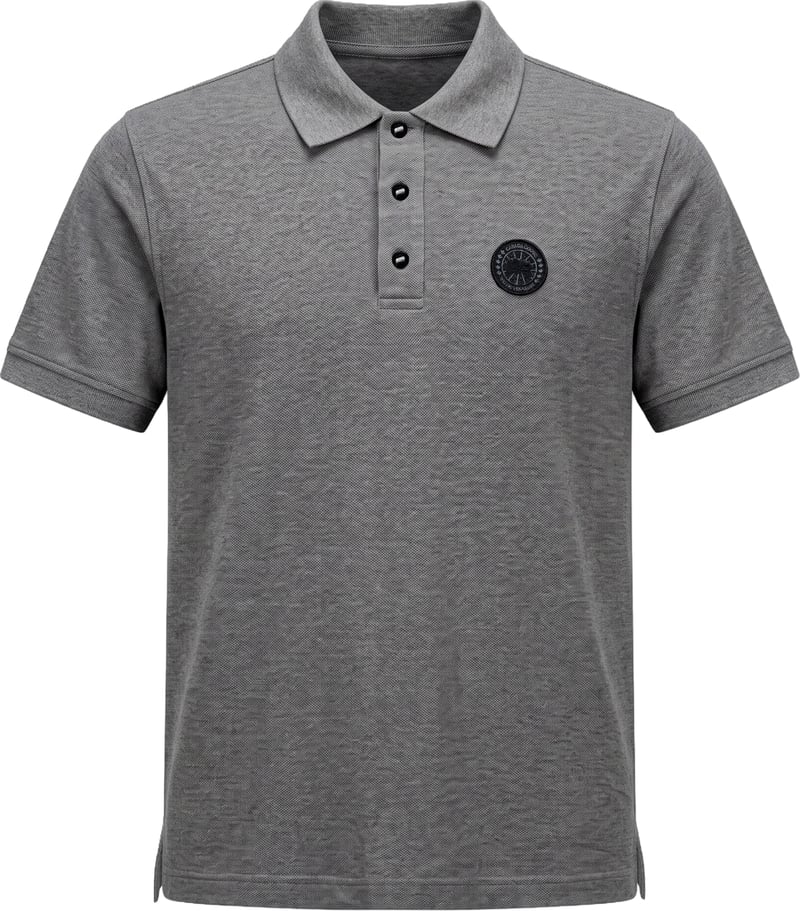 Cotton polo with logo