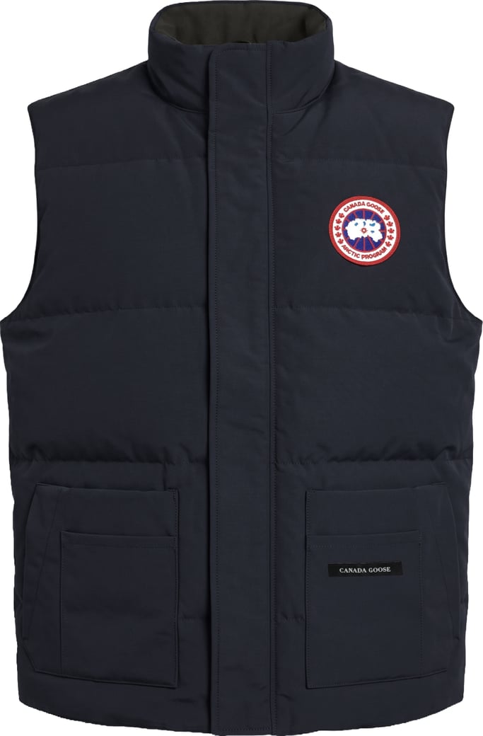 Gilet with logo