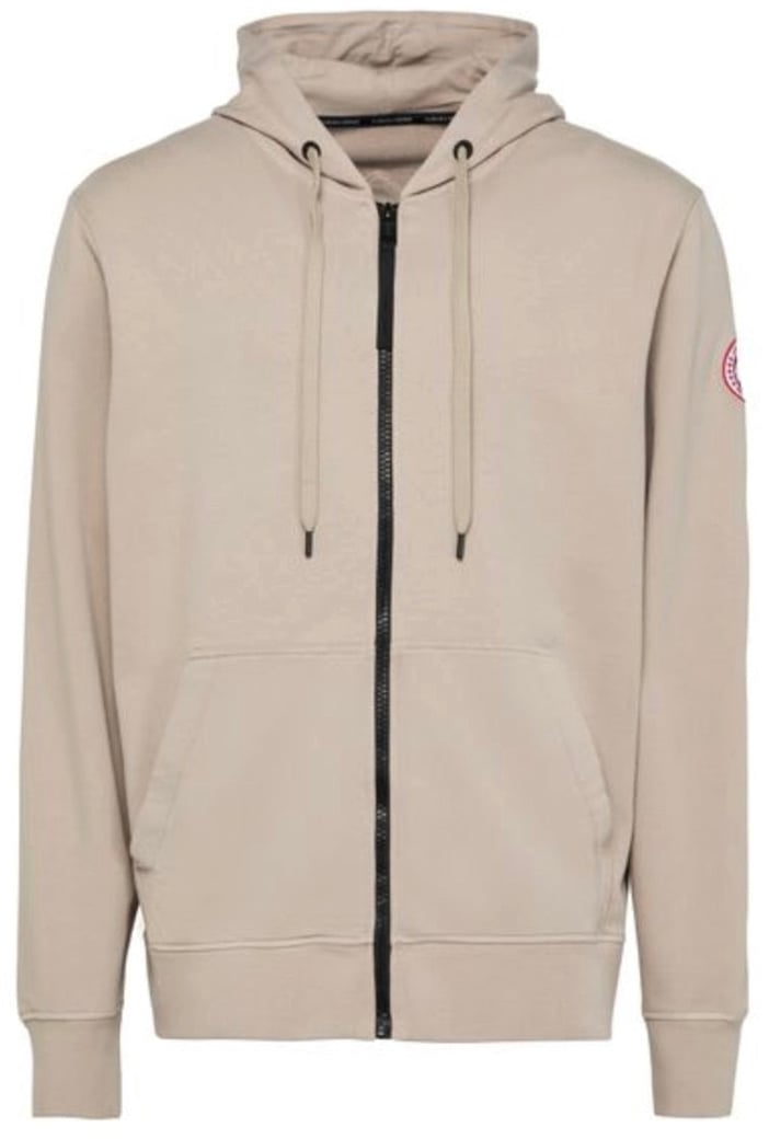 Canada Goose Huron Full Zip Hoodie 'Limestone/Beige'