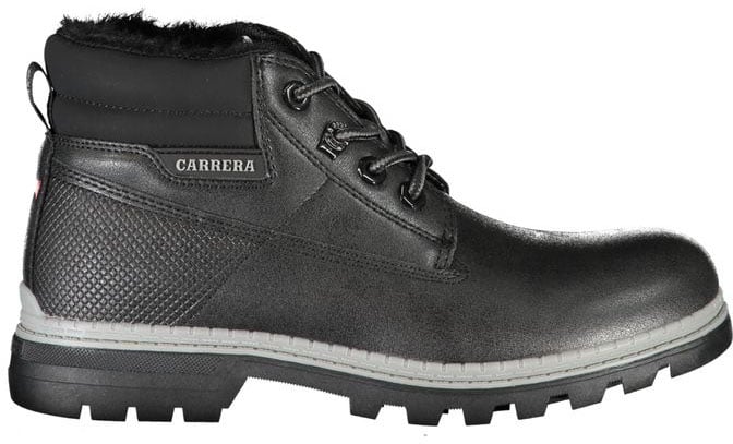 Carrera Black Polyurethane Women Ankle Boot