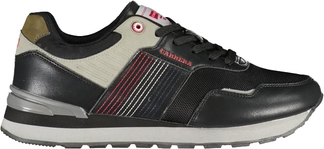 Carrera Black Polyurethane Men Sneaker