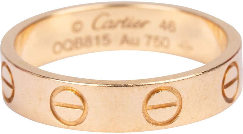 Cartier Au 750er Gold LOVE Wedding Band Ring (#46)