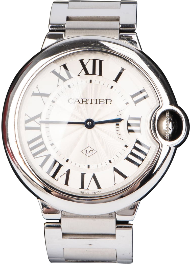 Cartier Silver Tone Ballon 3005 Women Watch