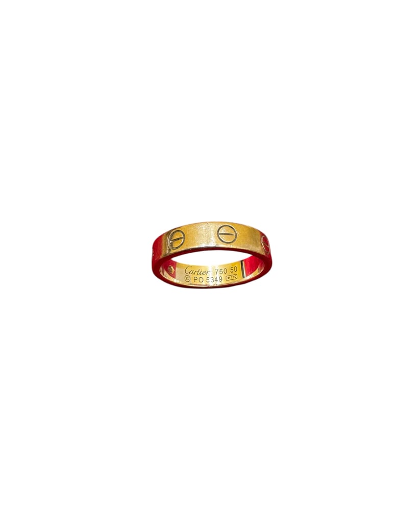Cartier Love Band 18K White Gold