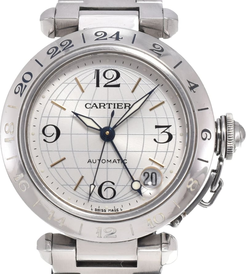 Cartier Pasha de Cartier Automatic Stainless Steel 35.5