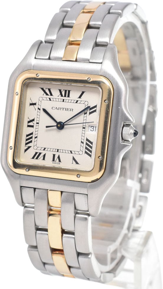 Cartier Vintage Panthere de Cartier Quartz Stainless Steel and Yellow Gold 27