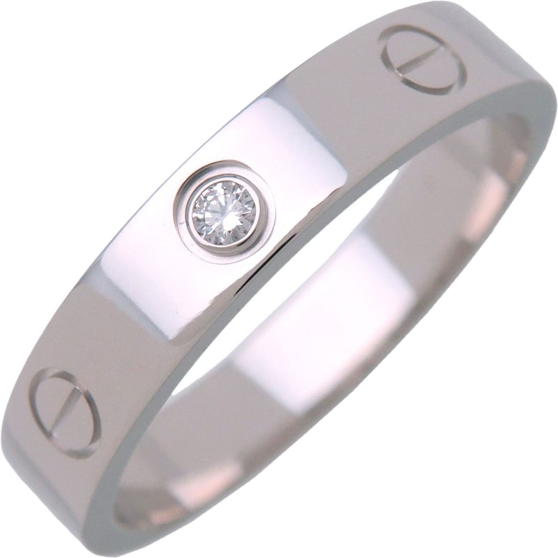 Cartier Love 1 Diamond Band Platinum with Diamond