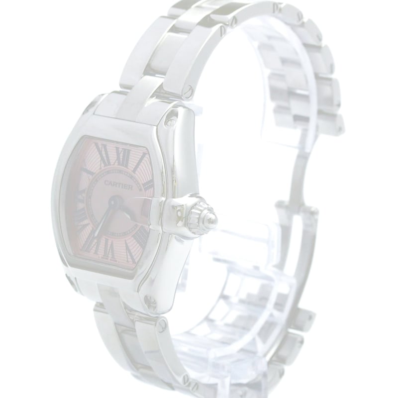 Cartier Roadster Quartz Stainless Steel with Mother of Pearl 31