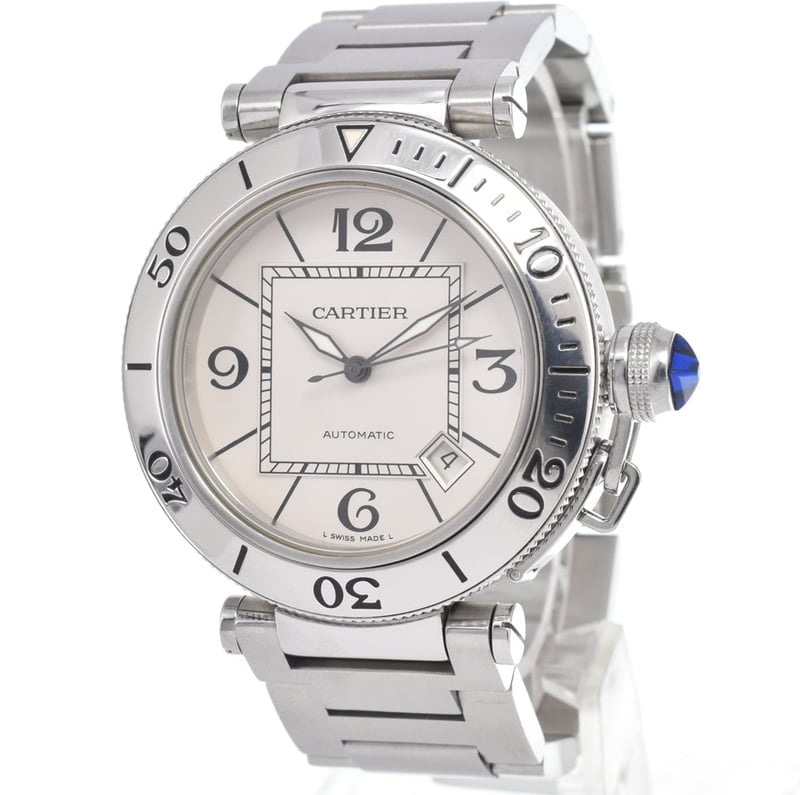 Cartier Pasha de Cartier Automatic Stainless Steel and Yellow Gold 41